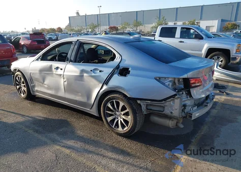 2016 Acura Tlx из США, поврежденный, VIN 19UUB1F34GA004173